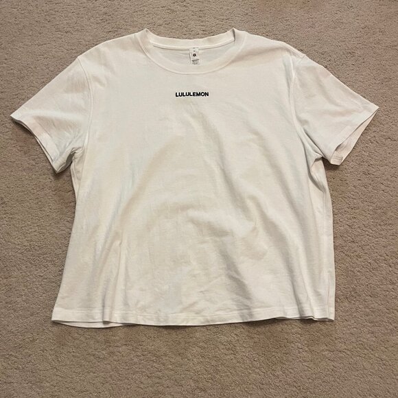 lululemon athletica Tops - lululemon Relaxed Fit Cotton Jersey Tee